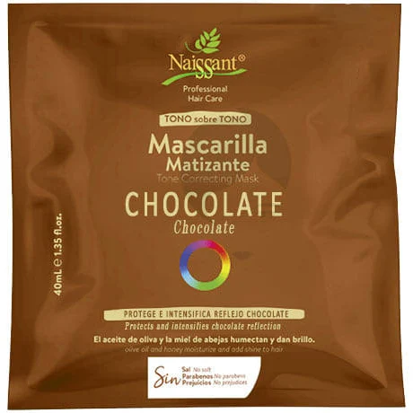 Tono sobre tono  Mascarilla Matizante Chocolate Naissant 40 ml